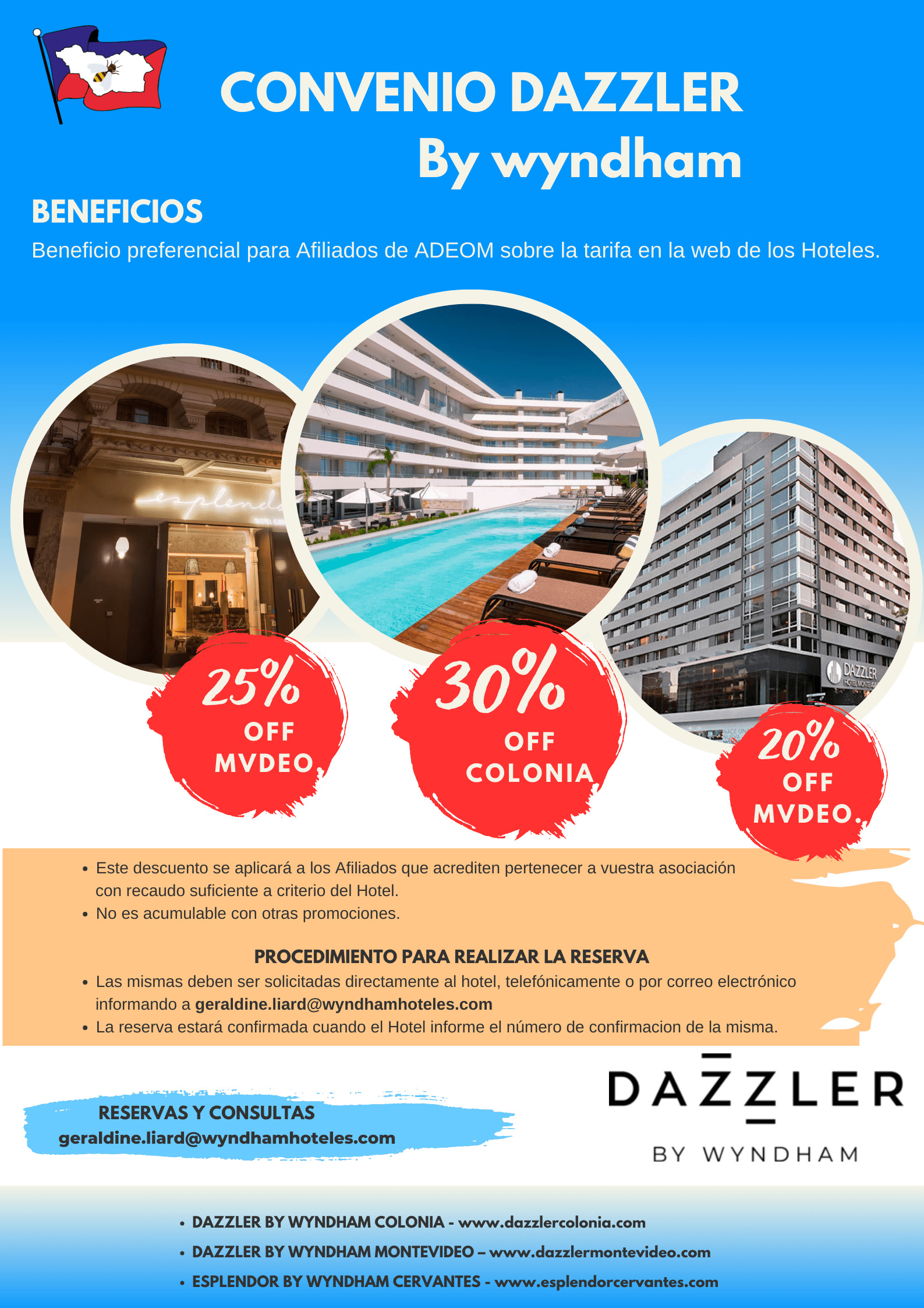 Convenios Hoteles Dazzler