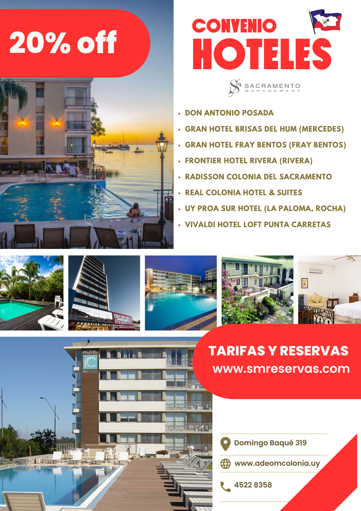 Convenios Hoteles Sacramento Management